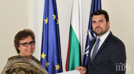 заместник министър георг георгиев прие посланиците япония пакистан