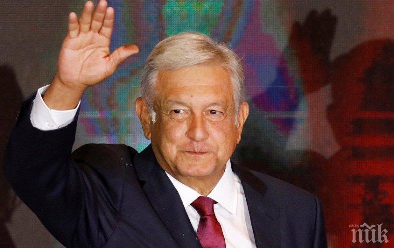 Президентът на Мексико критикува маските - не вършели никаква работа