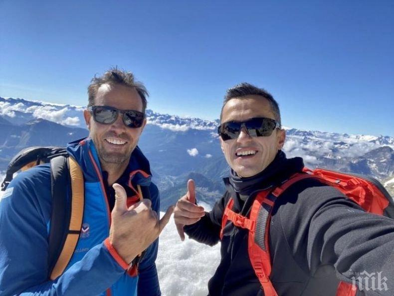 Христо Янев след приключението на Монблан: Върхът преобърна мирогледа ми за живота