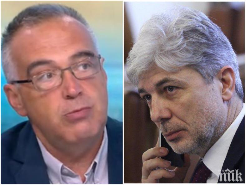 СТРАШЕН ГАФ: Антон Кутев не знае името на единствения арестуван действащ министър