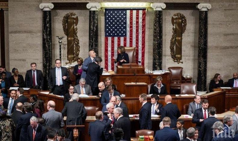 Камарата на представителите в САЩ подкрепи демонтажа на статуи на герои на Конфедерацията в сградата на Капитолия