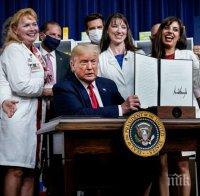 Тръмп доволен: Изкупихме 90% от световните запаси на лекарството срещу коронавируса