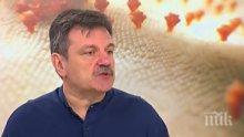 Д-р Симидчиев с нова версия защо коронавирусът не бушува толкова силно в България