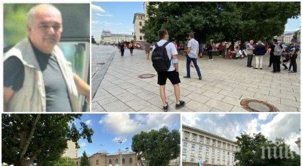 пустош протеста бабикян божков бунтът метежниците спихна пробит балон софия площада стотина варна снимки