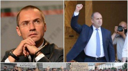 ангел джамбазки виждаме напъните президента създаде свое крило двама граница ескалират протестите