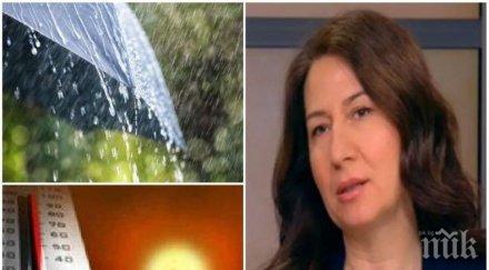 синоптичката анастасия стойчева предупреди опасни жеги пороите западна българия надминаха два месечната норма места изток нула