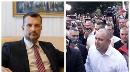 супер наглост вместо карантина радев гмурна протеста докато шефът кабинета боледува covid