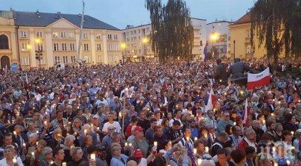 протести полша оттеглянето страната истанбулската конвенция