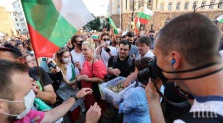 протеста варварите разхищават храна издигат бесилки