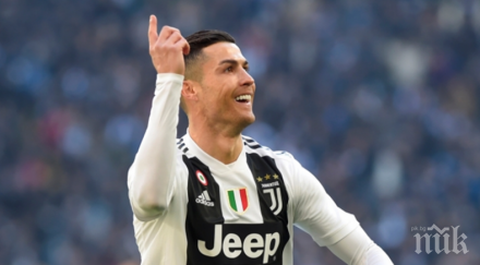 юве голям рекорд звездата бианконерите роналдо доволен