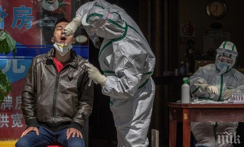 108 новозаразени с коронавируса в Китай за денонощие