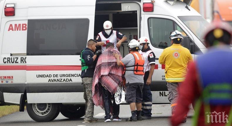 Ураганът „Хана” взе две жертви в Мексико