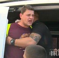 Задържаният за хулиганство Кърджилов отказал проба за дрога и алкохол