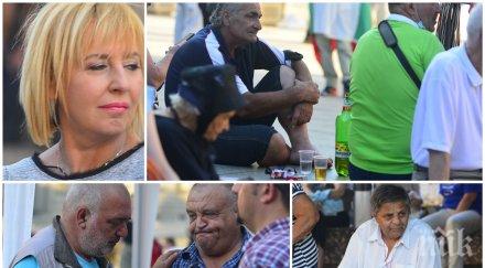 приключиха малобройните улични акции божков вечер