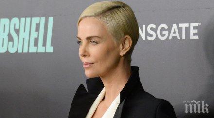 ослепителната чарлийз терон щастлива без мъж