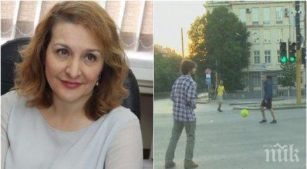 проф антоанета христова тежки думи блокадите софия момента полицията защитава протестиращите сметка улицата