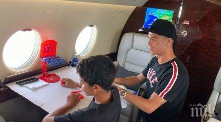 роналдо нае яхта млн евро лятната ваканция семейството снимки