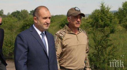 радев назначи полковник емил тонев шеф нсо