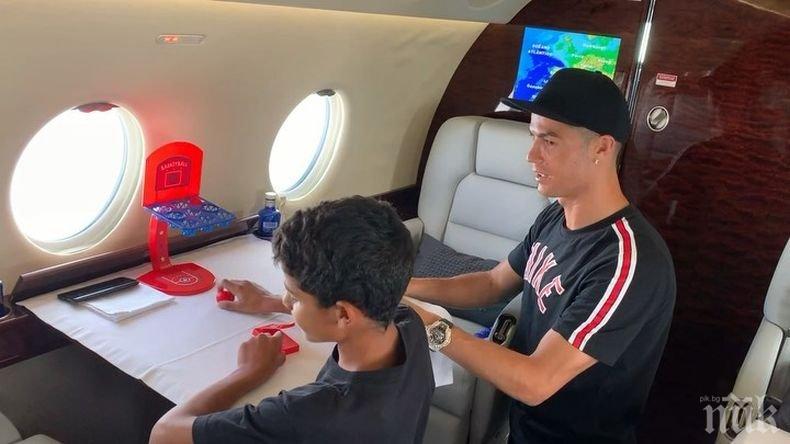 Роналдо нае яхта за 16 млн. евро за лятната ваканция на семейството си (СНИМКИ)