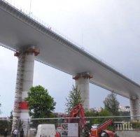 Президентът на Италия откри новия мост в Генуа, построен на мястото на срутилия се „Моранди“