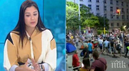 социолог коментар радев участието протеста изказванията звучат лидер партия недопустимо