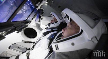 екипажът спейс екс готви завръщане земята