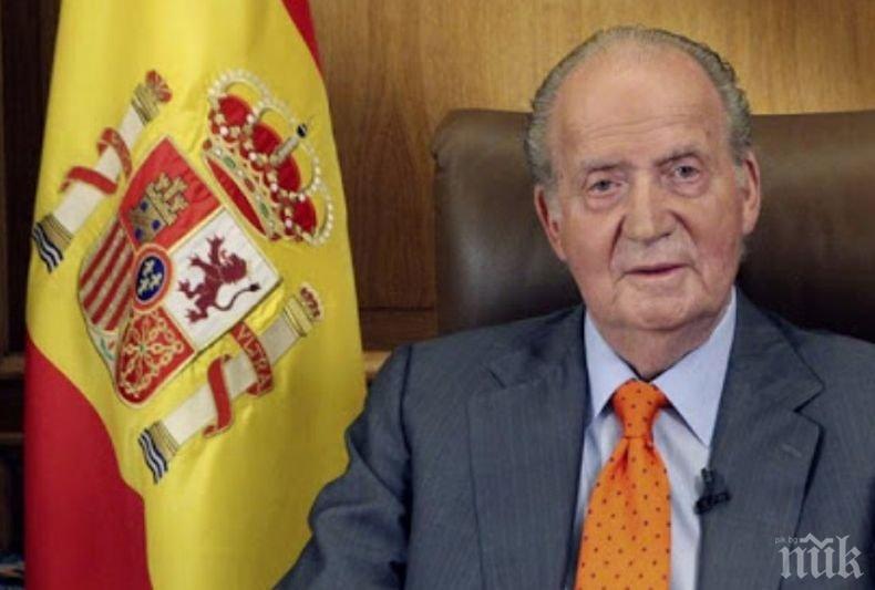 Бившият крал Хуан Карлос вече е напуснал Испания