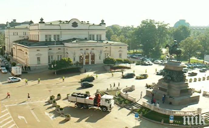 МВР с първи разкрития за взрива пред Народното събрание
