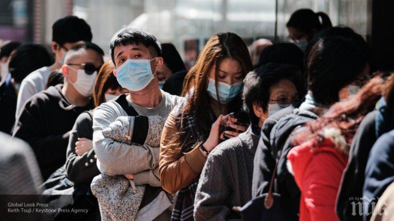 57 новозаразени с коронавируса в Китай за денонощие