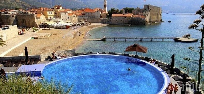 Туристите в Черна гора с над 90 процента по-малко от миналата година