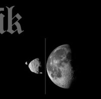 Една луна затъмнява друга за 55 секунди (видео)