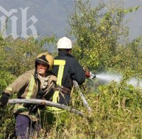 Локализираха пожара край София, няма опасност за населението