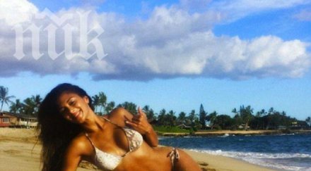 никол шерцингер секси пози плажа снимки