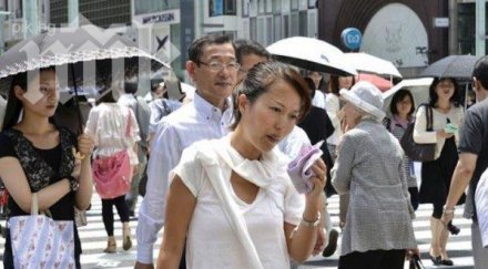 горещините япония взеха 120 жертви