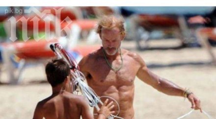 княз кирил отново разходи перфектното тяло плажа снимки