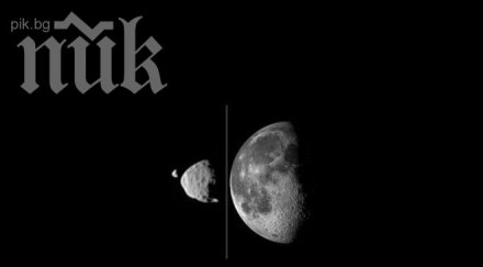 една луна затъмнява друга секунди видео