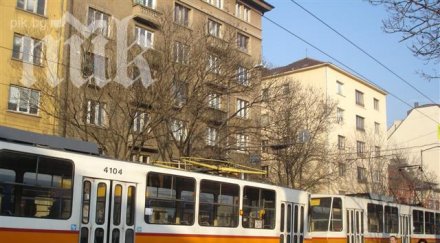 спират движението трамваите центъра софия