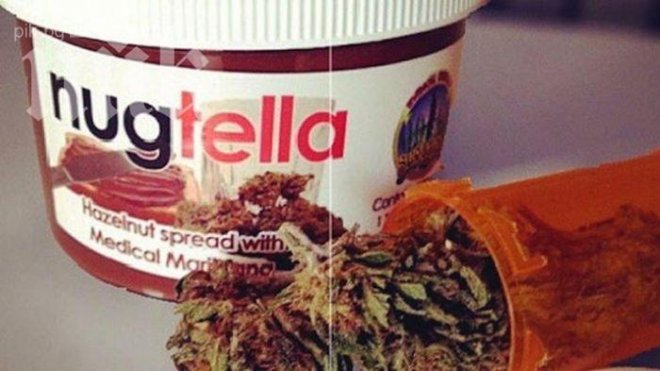 Комбинираха Nugtella с марихуана