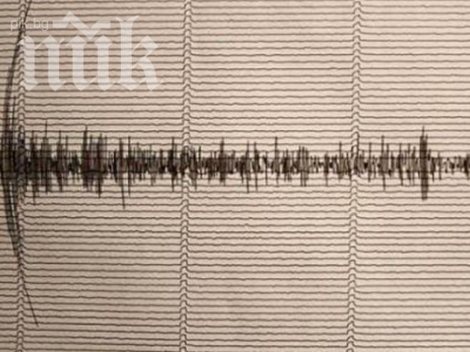 Силно земетресение разлюля Индонезия