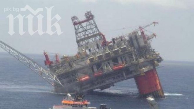 Българин изчезна от потънала нефтена платформа край Ангола