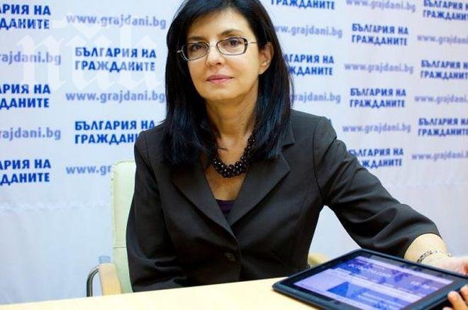 Меглена Кунева: ГЕРБ и БСП са едно и също