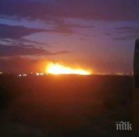 ОТ ПОСЛЕДНИТЕ МИНУТИ: Евакуираха хасковско село заради големия пожар