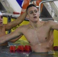 Във форма: Йосиф Миладинов подобри втори национален рекорд на юношеското първенство по плуване във Варна