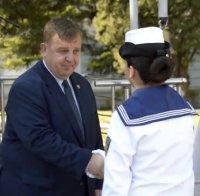 Красимир Каракачанов проговори за положителната промяна във ВМС