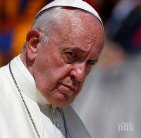 Папа Франциск изпрати 250 000 евро на Ливанската църква