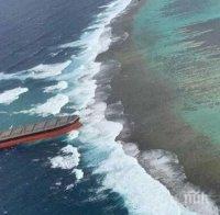 Премиерът на Мавриций обяви екологично извънредно положение заради петролен разлив от кораб
