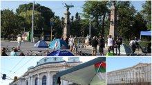 Масово ликуване! Гражданите хвалят МВР за освобождаването на улиците от метежниците (СНИМКИ)