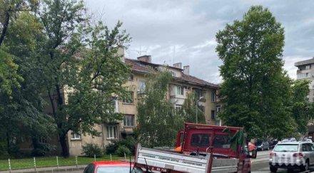 първо пик зрелищна катастрофа мол сердика втрещи минувачите снимка видео