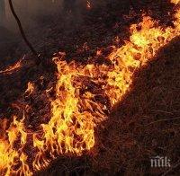 Задържан е мъж, причинил пожара в Свиленград