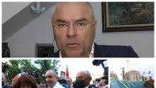 Марешки изригна пред ПИК: Палаткаджиите да се прибират по дупките си. Ако Радев не е президент на Маджо, е на шуробаджанащината - оправи живота на жена си и съветниците си, да дава оставка!